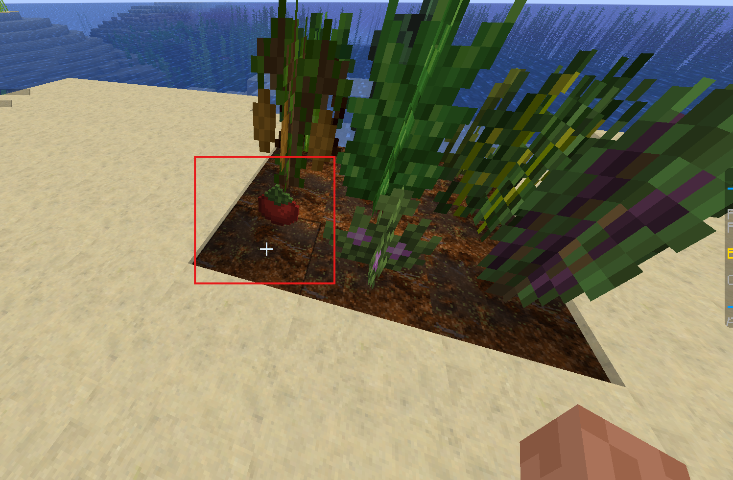 The custom tomato item dropped after breaking the mature tomato crop